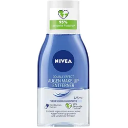 4x NIVEA, Gesichtsreinigung, Wasserfester Augen Make-Up Entferner (Make-Up Entferner, 125 ml)