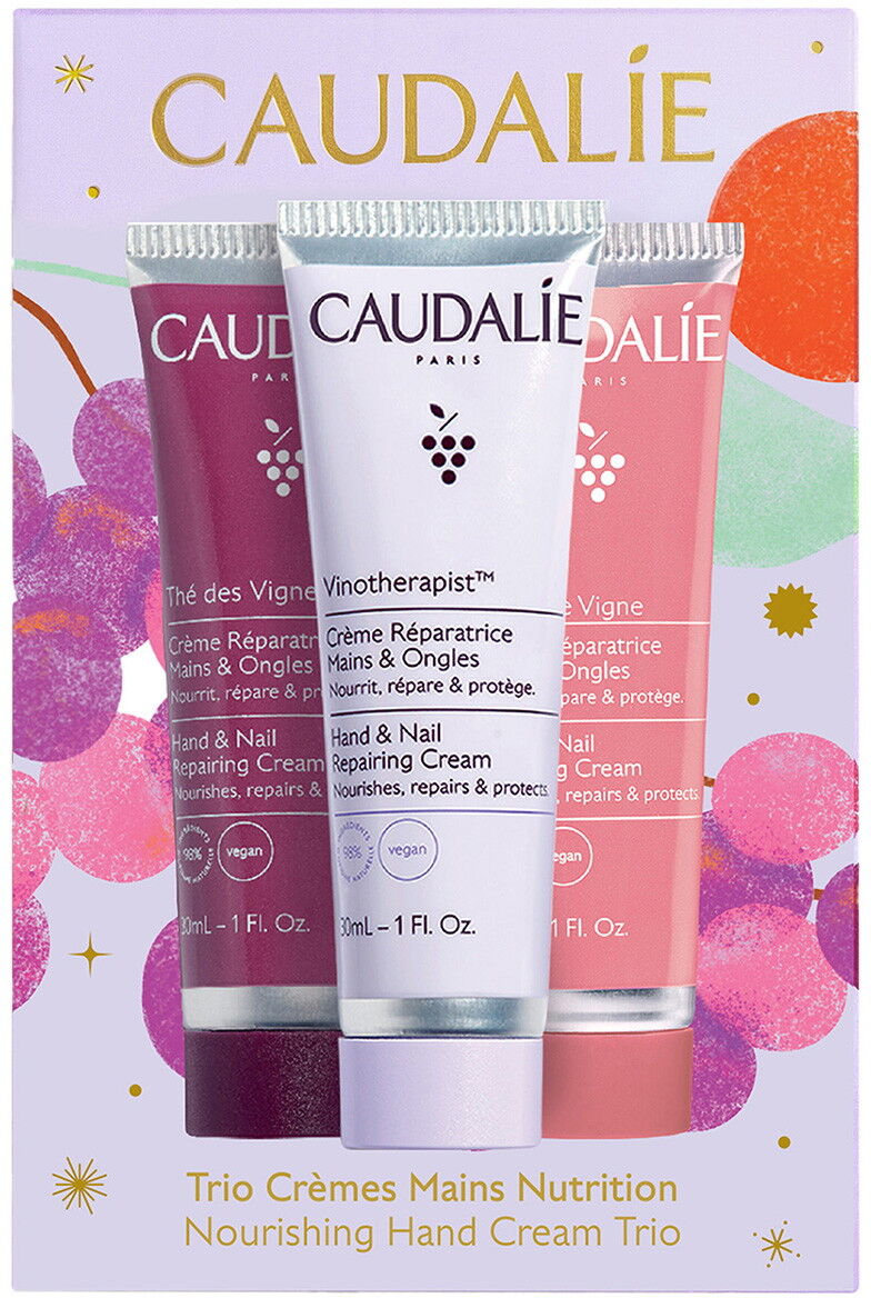 90ml CAUDALIE Hand Cream Trio Set (Cream 3 x 30ml)