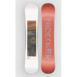 Nidecker Tape Deck 2027 Snowboard white / black Gr. 147