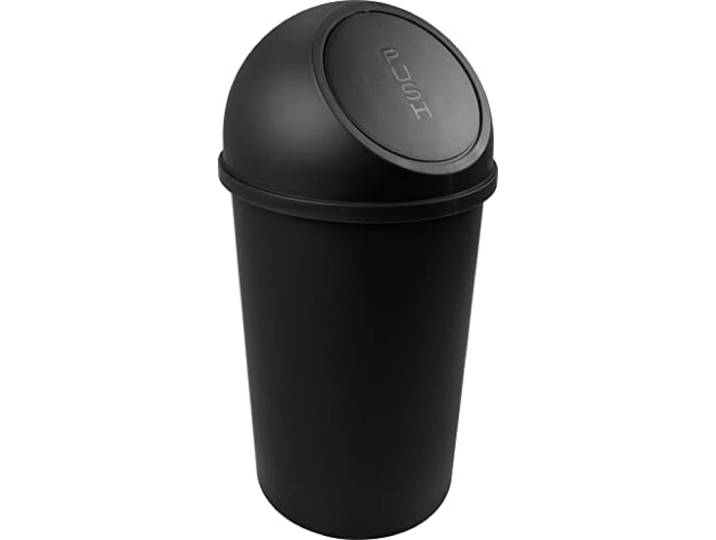 helit H2401295 - Push-afvalbak „the flip“ 25 L zwart