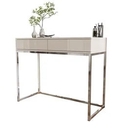 KONSOLE Glamour auf Chromgestell PUSH OPEN