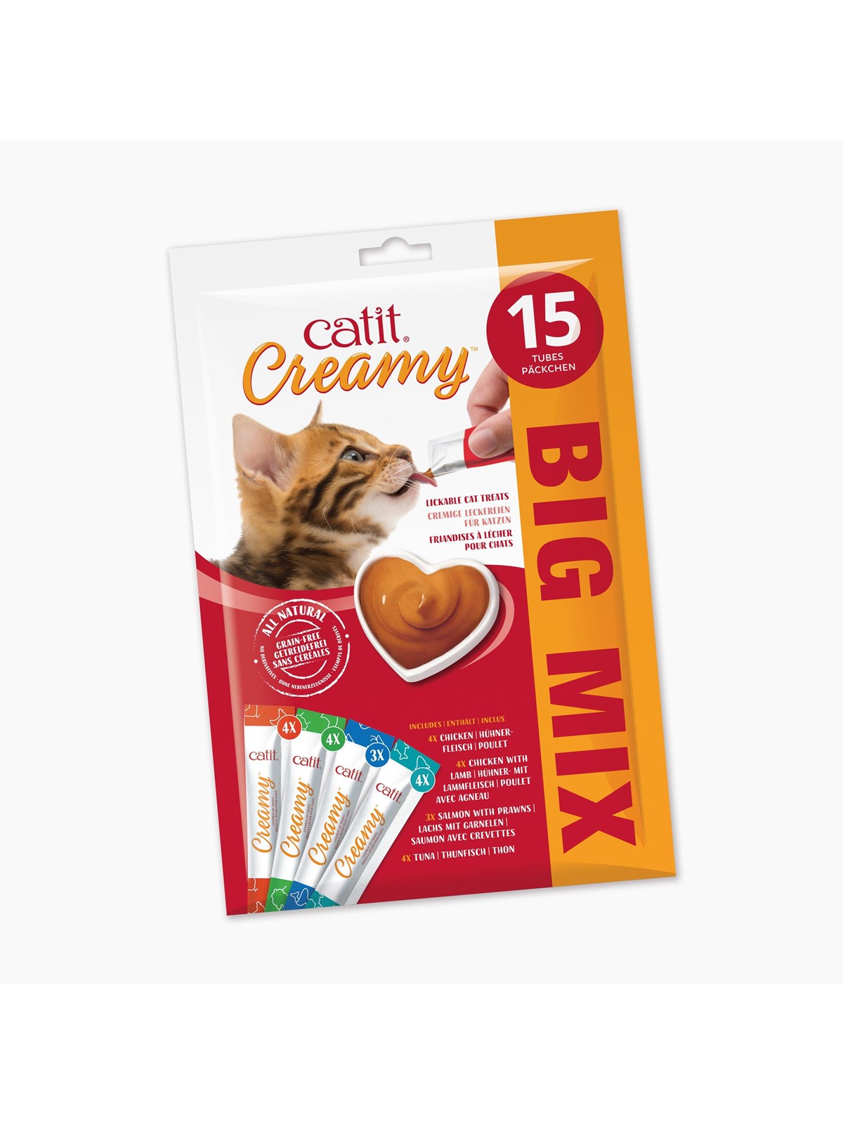 Catit catit creamy premium Leckerli für Katzen Huhn