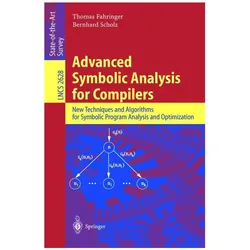 Advanced Symbolic Analysis for Compilers, Fachbücher von Thomas Fahringer, Bernhard Scholz