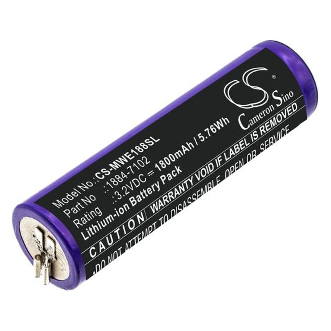 NoName Battery for Moser Ermila 1884 etc (1 Stk., Gerätespezifisch) (MWE188SL)