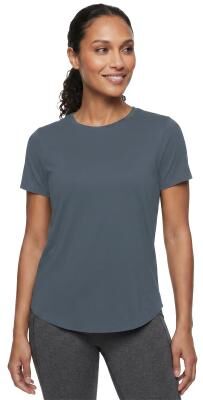 Skechers GO DRI Swift Tunic Tee (Women's) Athletic in Sea, Size 3XL, Polyester/Spandex