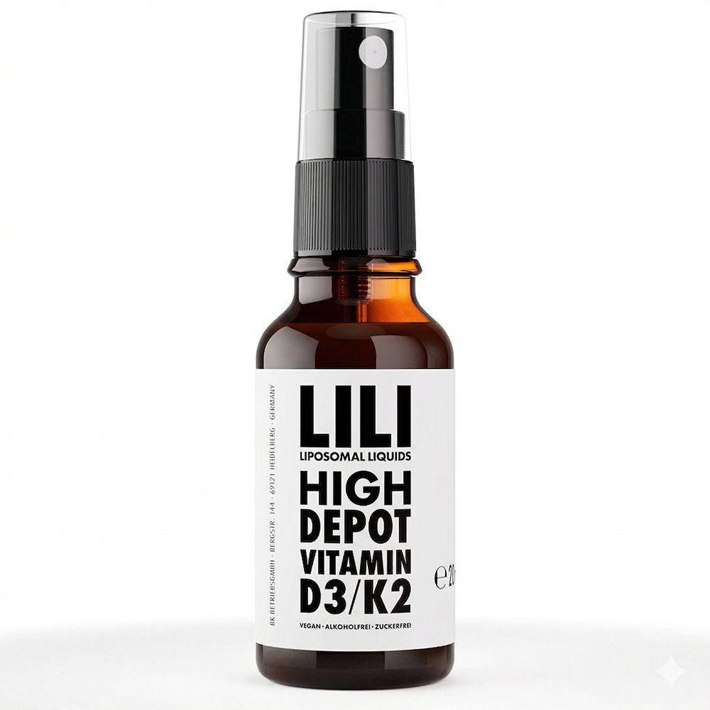Vitamin D3 5000 I.e. K2 vegan liposomal Spray 20 ml