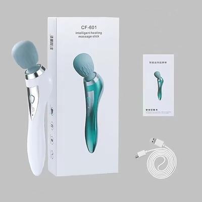 Handliches Ganzkörper-Vibrationsgerät zur Entspannung von Schultern und Nacken, elektrisches Massagegerät mit Wärmekompresse, Hautpflegegerät