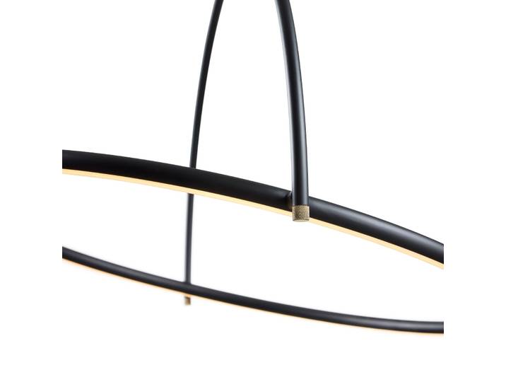 TILT LED-Hängelampe, Ø 40 cm, schwarz, stepdim - Halo Design - Esszimmer - Metall - Einflammig