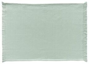 C&F Home Waffle Weave Seaglass Placemat Set of 6