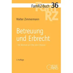 Betreuung und Erbrecht, Fachbücher von Walter Zimmermann