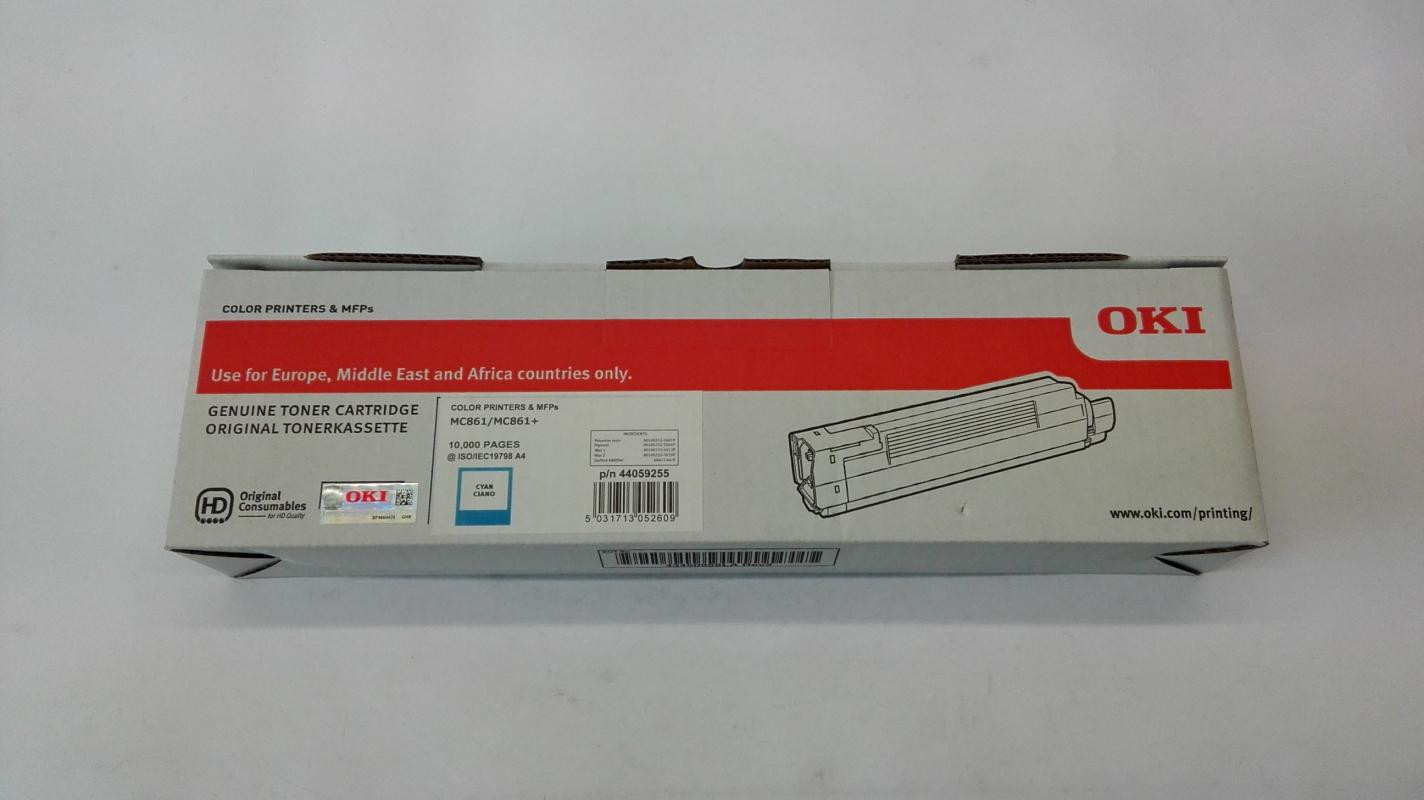 OKI Toner voor OKI MC 861, Cyan