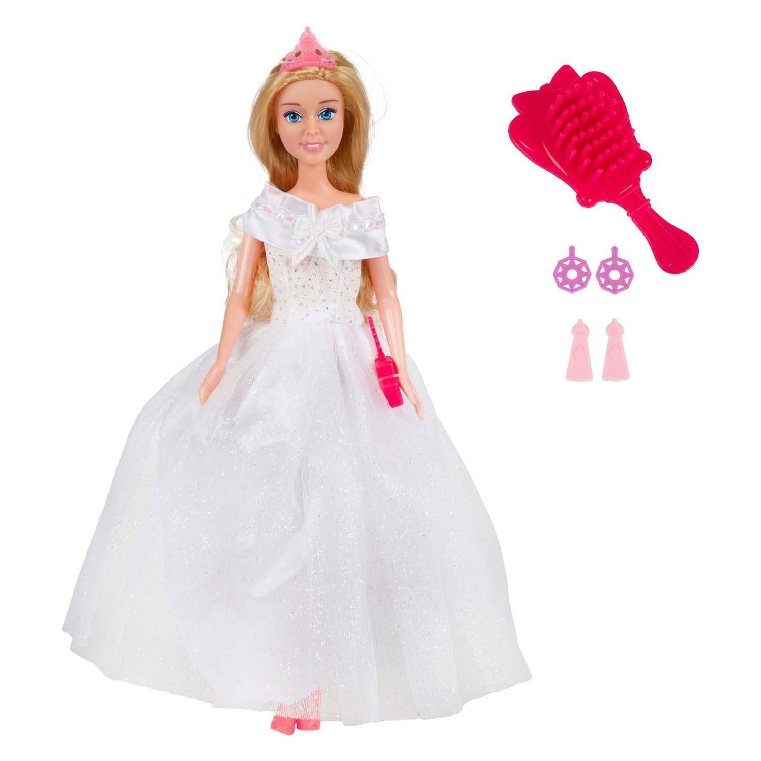Toi-Toys Lauren Puppe Braut 28cm mit Zubehör (39957A)