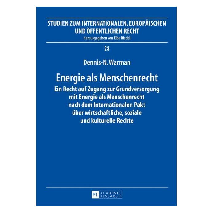 Peter Lang Warman:Energie als Menschenrecht (Deutsch, Hardcover, Dennis-N. Warman) (67838529)