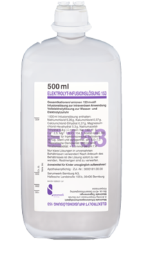 Burg Pharma GmbH ELEKTROLYT Inf.-Lsg. 153 PE-Flasche 10X500 ml 09320999