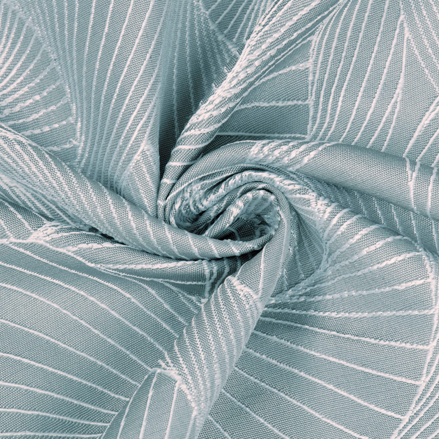 Vorhang GERSTER "Deniz" Gr. 1, blau, B:140cm H:245cm, Wirkware, Polyester, Gardinen, Vorhang, Deko-Ösenschal "Deniz" blau 245cm, Ösen, 140cm