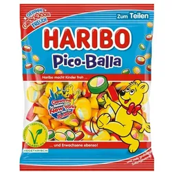 Haribo Fruchtgummi »Pico-Balla vegetarisch« 160 g gelb