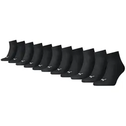 Puma Quarter Socken 11-Pack schwarz - 35-38 - 35-38