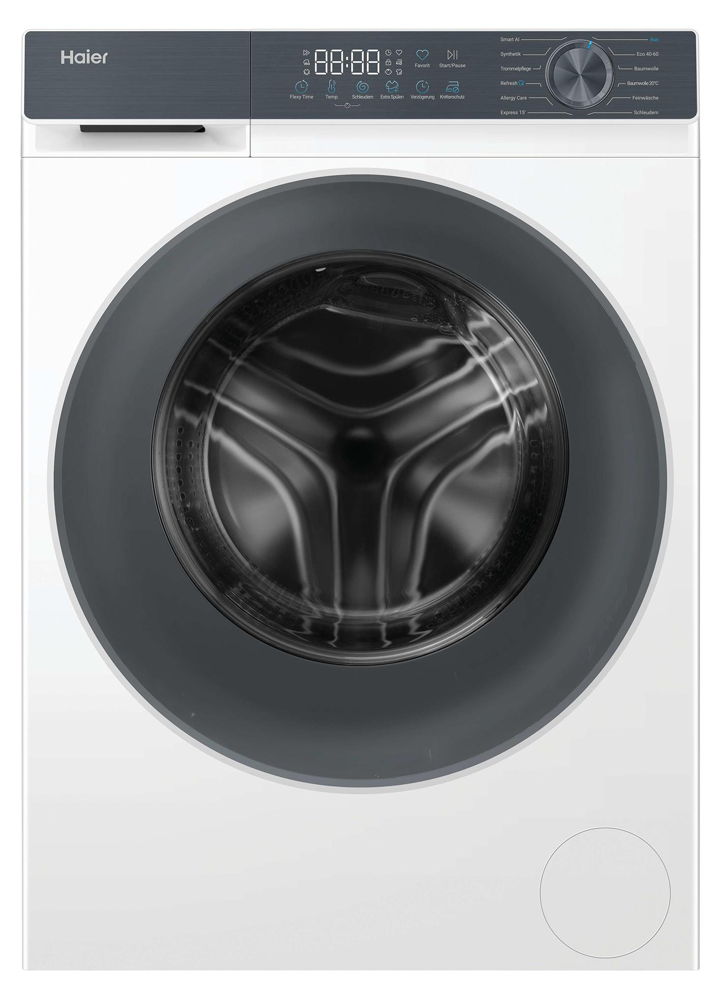 HAIER HW100-BP1433637 Waschmaschine Smart Dual Spray Aquastop Refresh Dampf