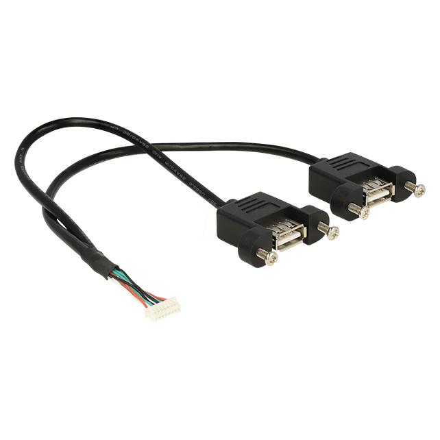 Delock USB-Kabel intern auf extern (0.25 m) (84839)
