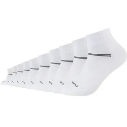 CAMANO Kurzsocken Mesh Ventilation, Größe 43/46 in Weiß Weiß