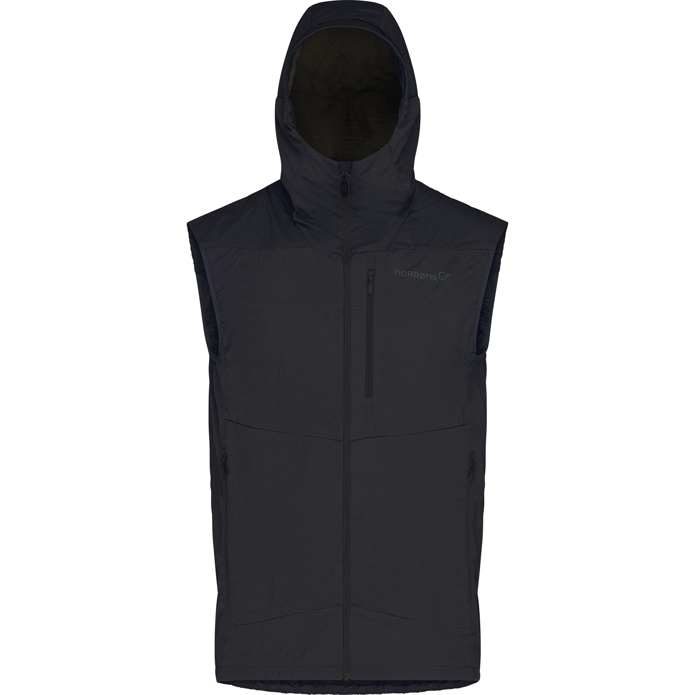 Norrona Lyngen Thermo100 Active Weste Herren Isolationswesten schwarz Größe XL Skitour Atmungsaktiv