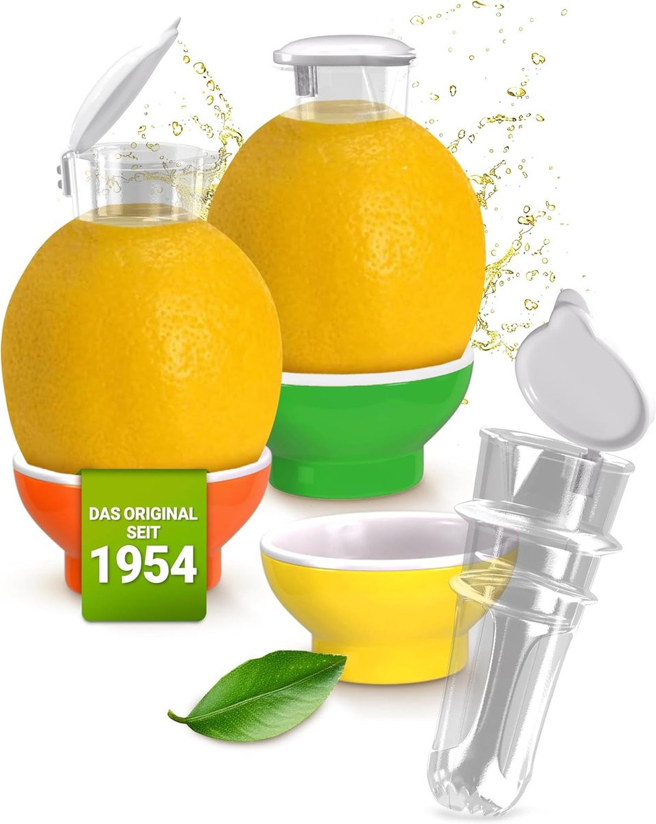 Set van 3 handmatige citruspersen voor citroen, limoen en sinaasappel