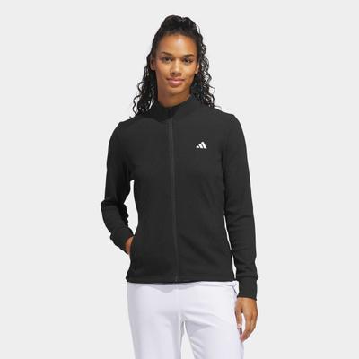 Trainingsjacke ADIDAS PERFORMANCE "PERFORMANCE TEXTURE FULL ZIP T", Damen, Gr. XS, schwarz, Obermaterial: 91% Polyester, 9% Elasthan, normal, Jacken Trainingsjacke, mit Reißverschluss, aus Polyester, normaler Schnitt, gerader Abschluss