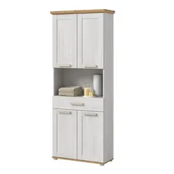 Hochschrank   ¦ holzfarben ¦ Maße (cm): B: 74 H: 187