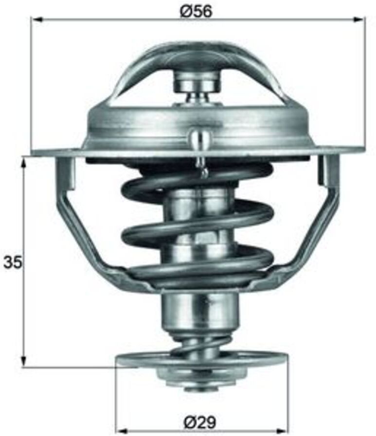 Thermostat, Kühlmittel MAHLE TX 73 82D