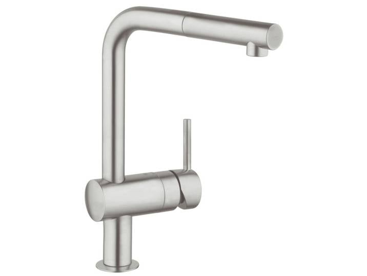 Minta Mitigeur évier avec douchette SuperSteel (32168DC0)