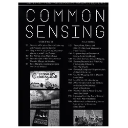 Common Sensing, Sachbücher von Tomas Percival, Riccardo Badano, Susan Schuppli, Aslı Uludağ