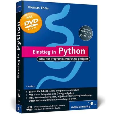 Einstieg in Python, Taschenbuch von Thomas Theis, Galileo Press
