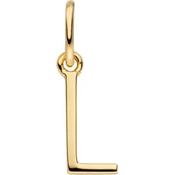 LEAF - BUCHSTABENANHÄNGER L -  gold
