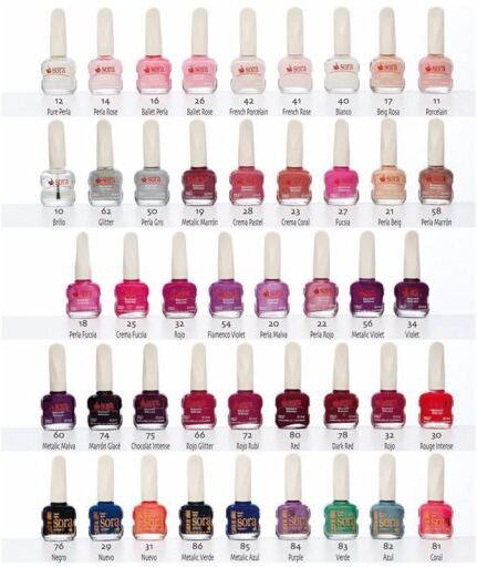 Sora Nail Lacquer 1 Unit N°22