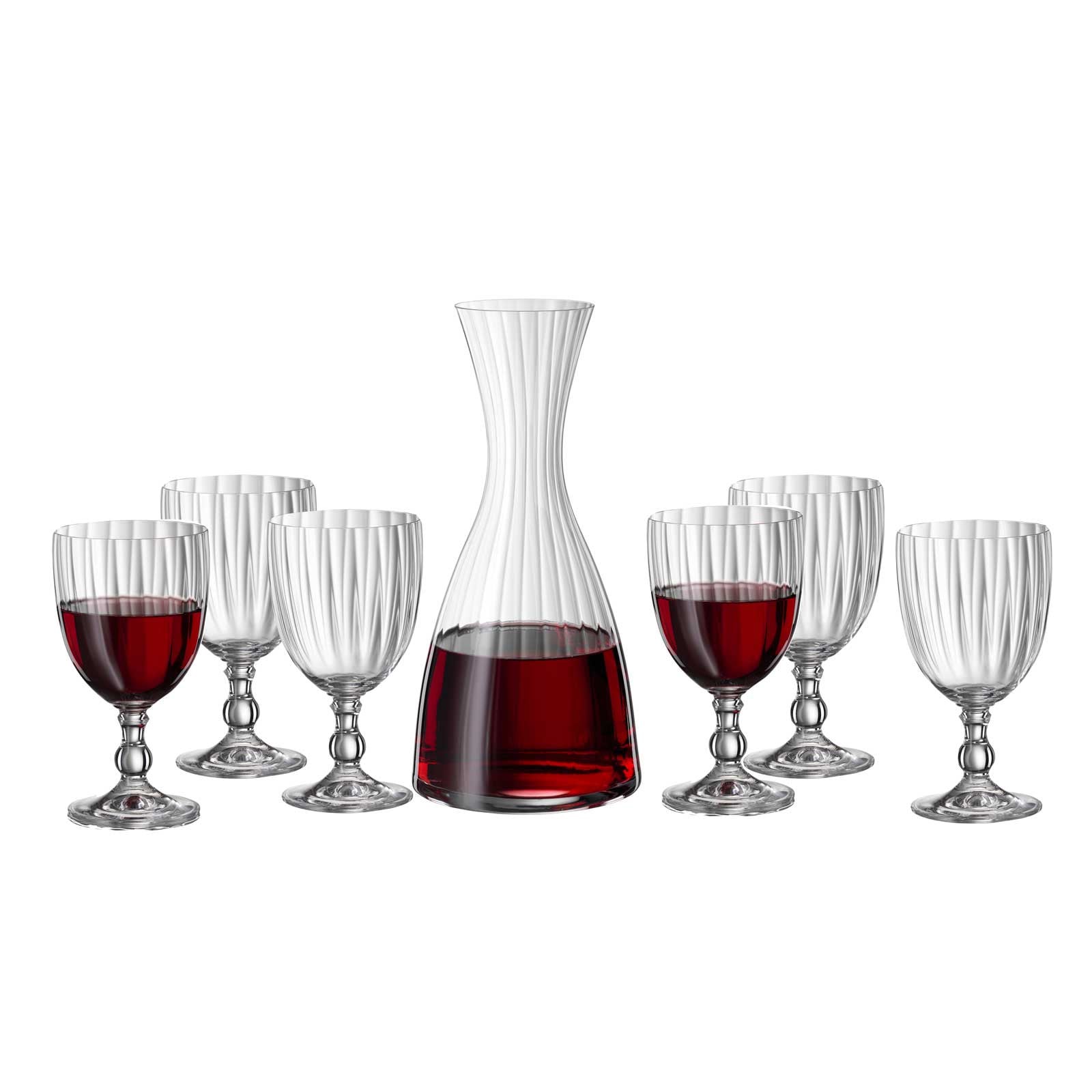 Bohemia Cristal LIBERA 7-delig wijnservies