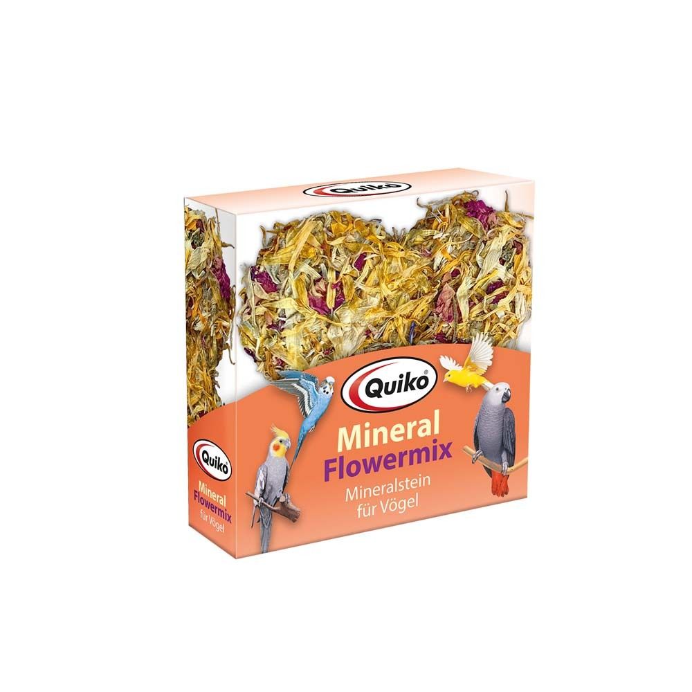 Mineral Flower-Mix für Ziervögel 90 g Futter