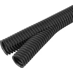 FRÄNKISCHE Wellrohr verschließbar flexibel, schwarz Co-flex PP-UV 6 sw