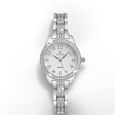 Muttertagsgeschenk Frauen Quarz Uhr Strass Casual Dekoration Legierung Uhr