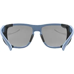 Uvex, Unisex, Sportbrille, sportstyle 312 (stone blue matt, Mirror Silver), Blau