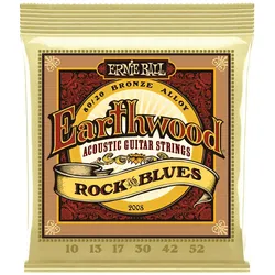 Ernie Ball Earthwood Rock and Blues (6x, Gitarre, 0.05"), Saiten