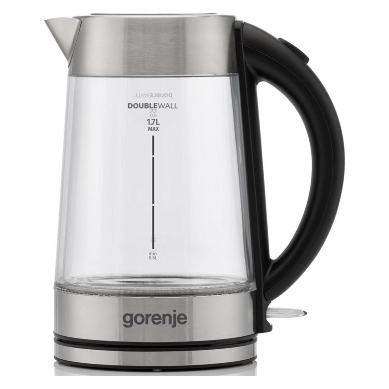 Gorenje Czajnik K17GDWII Srebrny (1.70 l) (3838782826948)