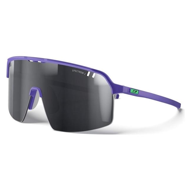 Julbo Intensity Spectron 3 - Fahrradbrille (Black, Rauchgrau Grün Flash) (1039033)