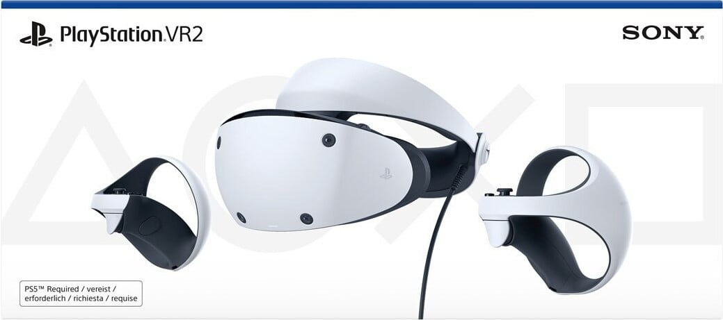 Sony PlayStation VR2 Headset Zwart Wit 110 graden 120 Hz