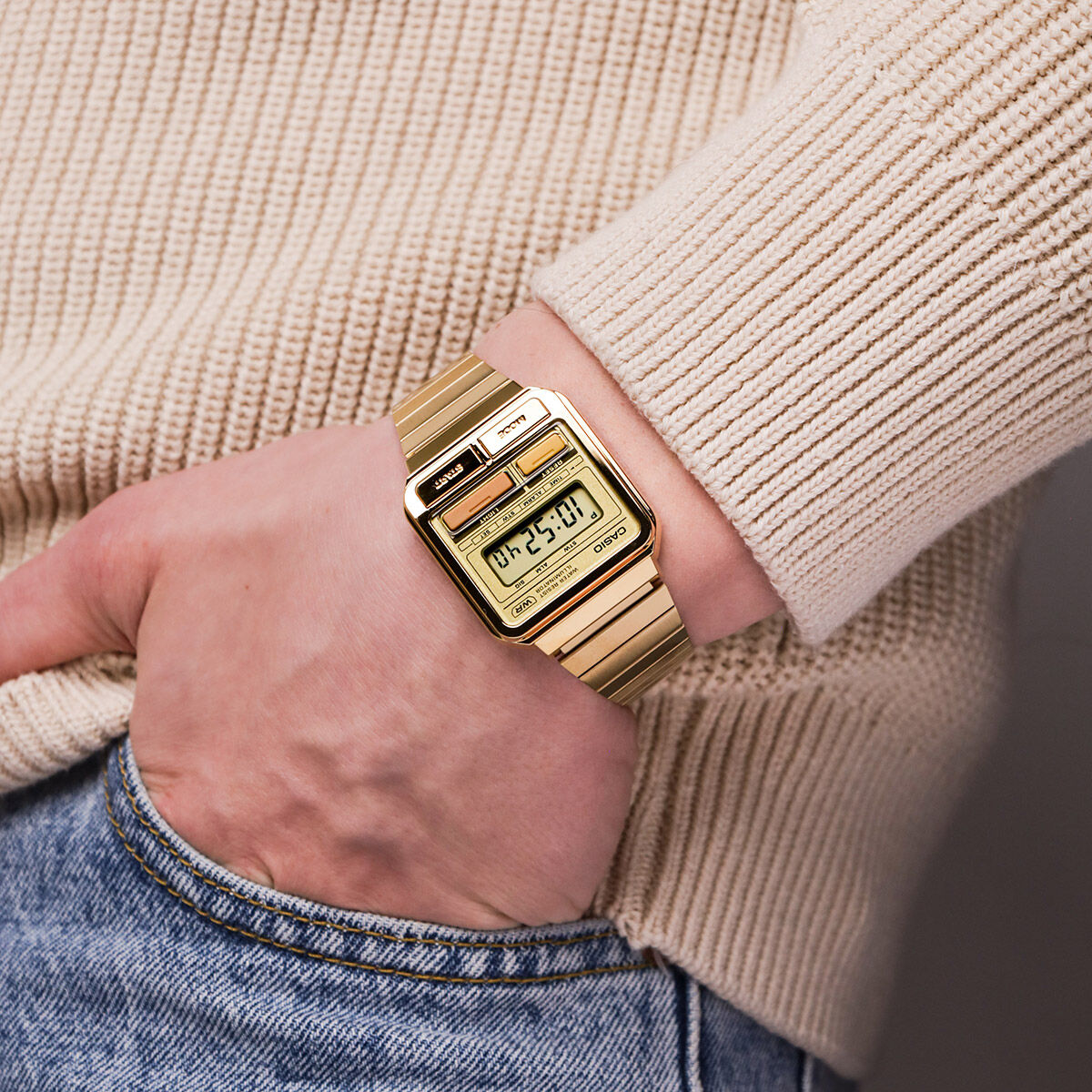 Casio Vintage Edgy A120WEG-9AEF