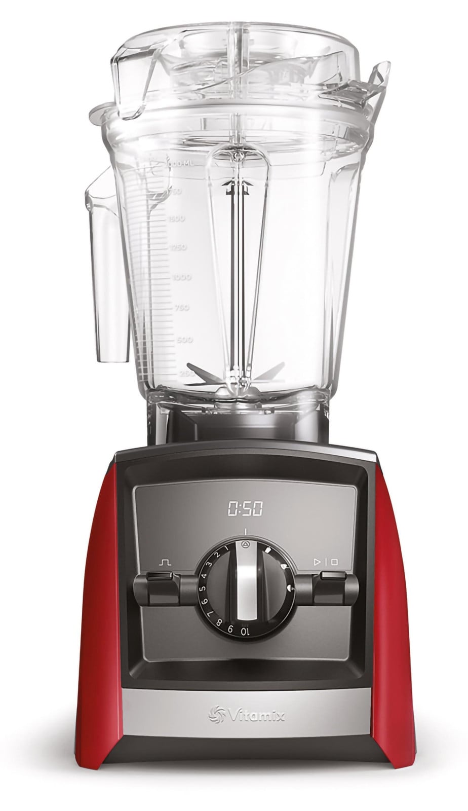 Vitamix ASCENT Serie A2500i High-Performance Blender, rood