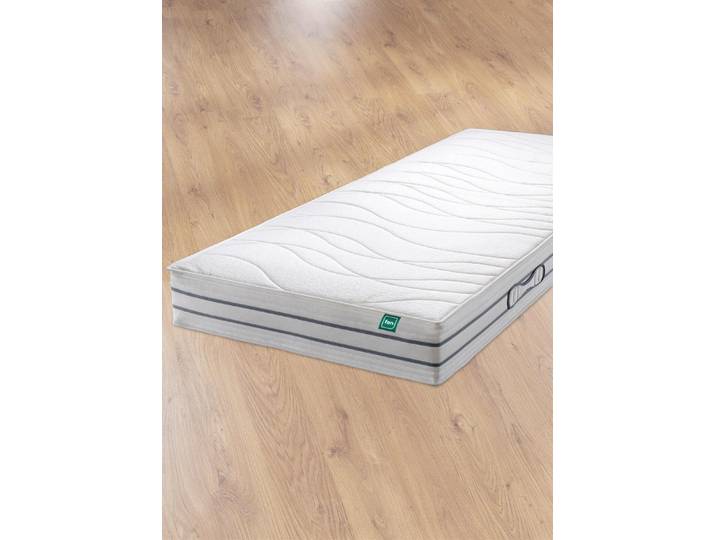F.A.N. 7-Zonen-Tonnentaschenfederkern-Matratze bis Härtegrad 5, Weiss, Größe 130 (80/200 cm)