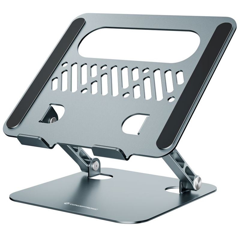 Conceptronic Laptop Halterung Faltbar/h?henverst./17" grau