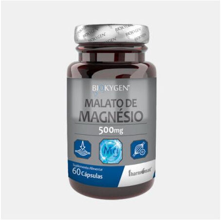 BIOKYGEN MALATO DE MAGNESIO 500mg 60 CAPSULAS