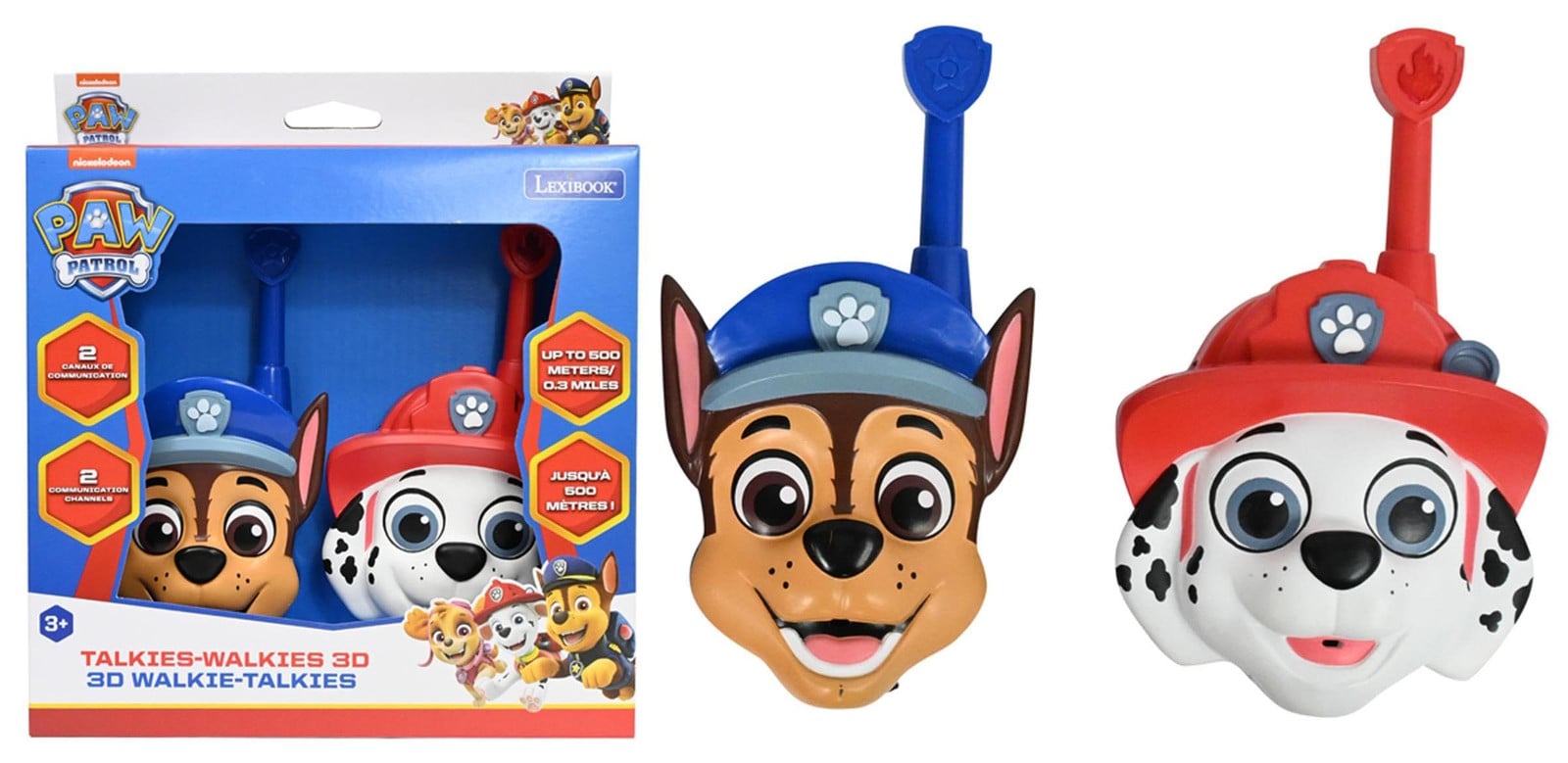 Lexibook Paw Patrol 3D portofoons TW18PALXB