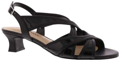 Easy Street Tristen - Womens 8.5 Black Sandal Medium